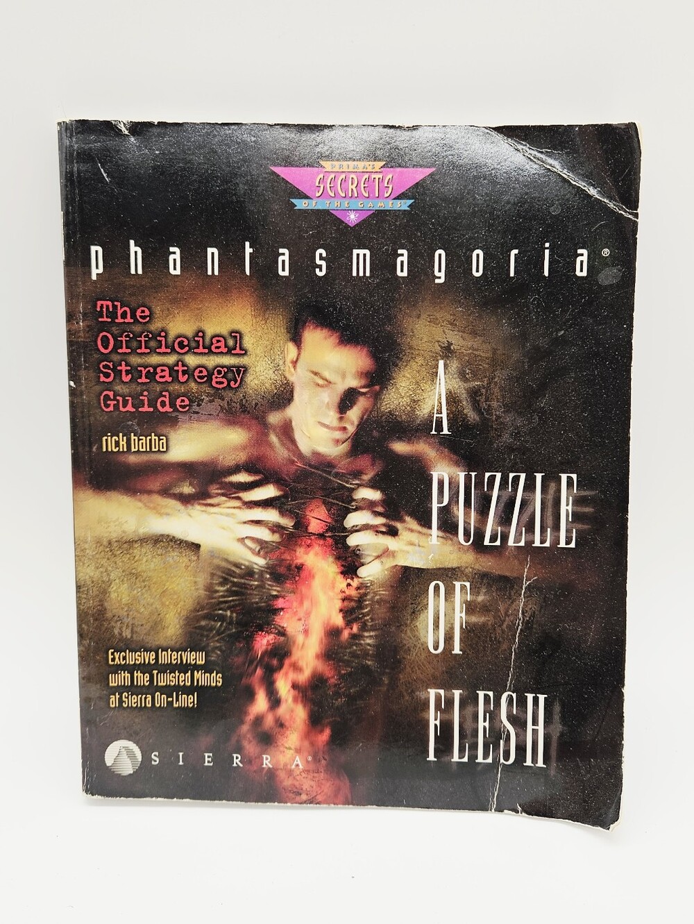 VINTAGE | 1996 Phantasmagoria - A Puzzle Of Flesh official strategy guide book
